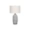 Monarch Specialties Lighting, 27 in.H, Table Lamp, Grey Resin, Ivory / Cream Shade, Modern I 9723 - alternate 5